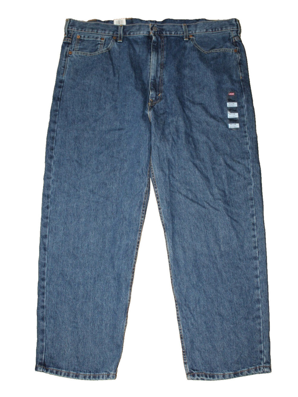 NEW Levi's 550 Stretch Jeans Men's Size 44 x 29 Medium Wash Blue Denim NWT